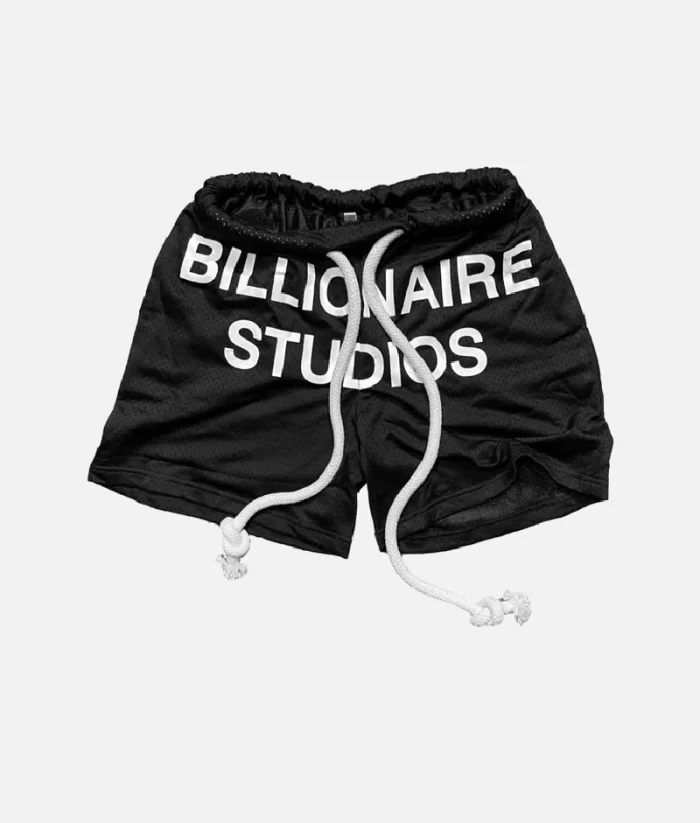 Billionaire Studios Bill Net Shorts Black