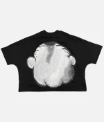 Billionaire Studios Bloo Frown Tee Black (1)