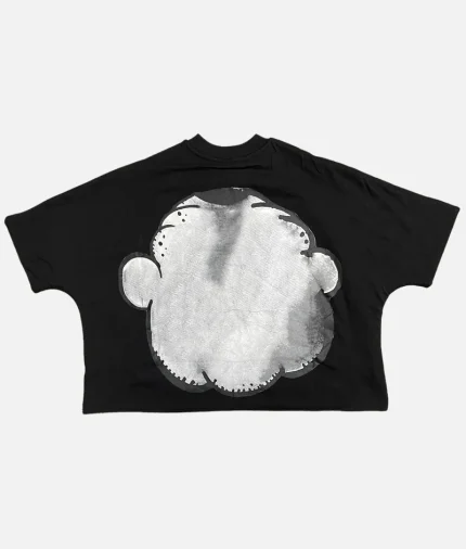 Billionaire Studios Bloo Frown Tee Black (1)