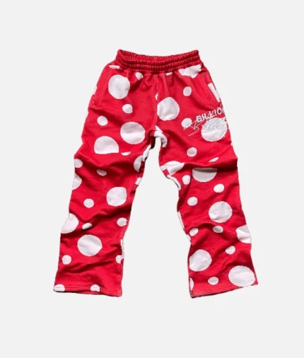 Billionaire Studio Bills Shroom Pants Red (2)